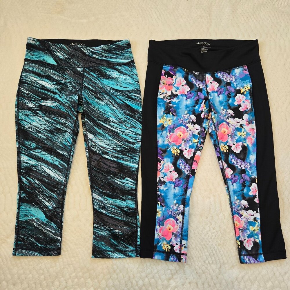 Women's Ideology capri Leggings Size Medium